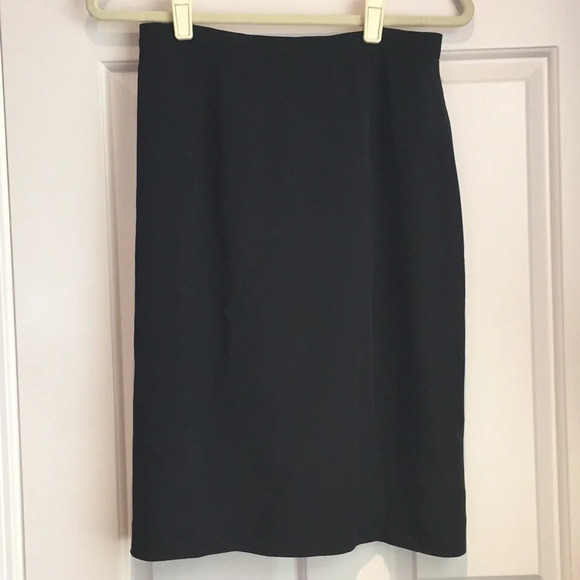 Giorgio Armani Black Pencil Skirt Size 12 - Picture 2 of 5